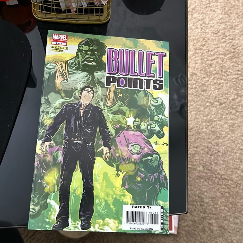 Bullet Points Comics 2 of 5‎ Limited Series Marvel